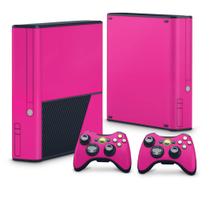 Adesivo Compatível Xbox 360 Super Slim Skin - Rosa Pink