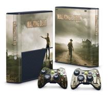 Adesivo Compatível Xbox 360 Super Slim Skin - The Walking Dead B