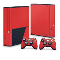 Adesivo Compatível Xbox 360 Super Slim Skin - Vermelho