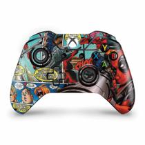 Adesivo Compatível Xbox One Fat Controle Skin - Deadpool