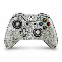 Adesivo Compatível Xbox One Fat Controle Skin - Dollar Money Dinheiro