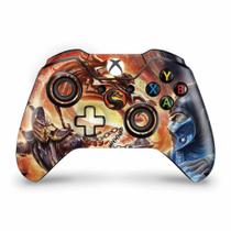 Adesivo Compatível Xbox One Fat Controle Skin - Mortal Kombat