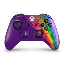 Adesivo Compatível Xbox One Fat Controle Skin - Rainbow Colors Colorido