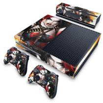 Adesivo Compatível Xbox One Fat Skin - Arlequina Harley Quinn B