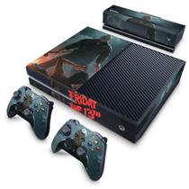 Adesivo Compatível Xbox One Fat Skin - Friday The 13Th The Game - Sexta-Feira 13