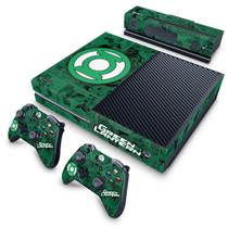 Adesivo Compatível Xbox One Fat Skin - Lanterna Verde Comics