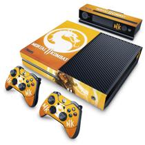 Adesivo Compatível Xbox One Fat Skin - Mortal Kombat 11