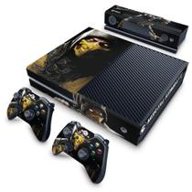 Adesivo Compatível Xbox One Fat Skin - Mortal Kombat X
