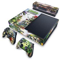 Adesivo Compatível Xbox One Fat Skin - Plants Vs Zombies Garden Warfare - Pop Arte Skins