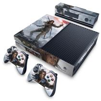 Adesivo Compatível Xbox One Fat Skin - Rise Of The Tomb Raider