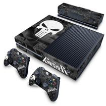 Adesivo Compatível Xbox One Fat Skin - The Punisher Justiceiro Comics