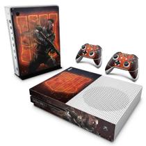 Adesivo Compatível Xbox One S Slim Skin - Call Of Duty Black Ops 4