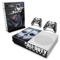 Adesivo Compatível Xbox One S Slim Skin - Call Of Duty Ghosts