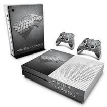 Adesivo Compatível Xbox One S Slim Skin - Game Of Thrones Stark