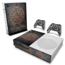 Adesivo Compatível Xbox One S Slim Skin - Game Of Thrones Targaryen