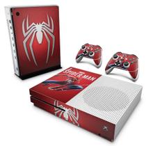 Adesivo Compatível Xbox One S Slim Skin - Homem Aranha Spider-Man