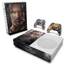 Adesivo Compatível Xbox One S Slim Skin - Lords Of The Fallen