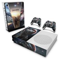 Adesivo Compatível Xbox One S Slim Skin - Mass Effect: Andromeda