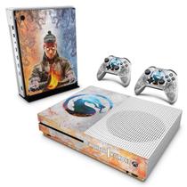 Adesivo Compatível Xbox One S Slim Skin - Mortal Kombat 1