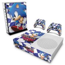 Adesivo Compatível Xbox One S Slim Skin - Sonic The Hedgehog