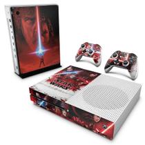 Adesivo Compatível Xbox One S Slim Skin - Star Wars The Last Jedi