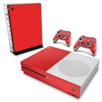 Adesivo Compatível Xbox One S Slim Skin - Vermelho