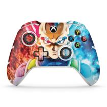 Adesivo Compatível Xbox One Slim X Controle Skin - Dragon Ball Super Vegeta Ssj God