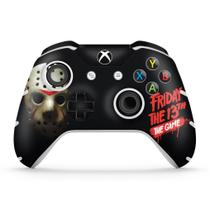 Adesivo Compatível Xbox One Slim X Controle Skin - Friday The 13Th The Game - Sexta-Feira 13
