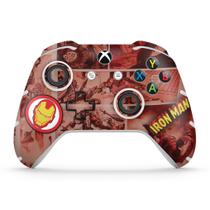 Adesivo Compatível Xbox One Slim X Controle Skin - Homem De Ferro Comics