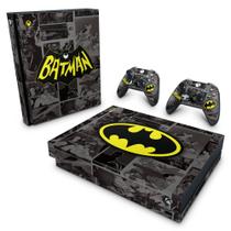 Adesivo Compatível Xbox One X Skin - Batman Comics