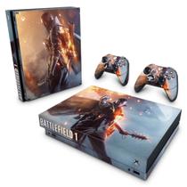 Adesivo Compatível Xbox One X Skin - Battlefield 1