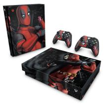 Adesivo Compatível Xbox One X Skin - Deadpool 2