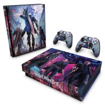 Adesivo Compatível Xbox One X Skin - Devil May Cry 5