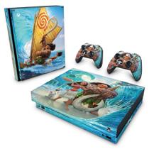 Adesivo Compatível Xbox One X Skin - Disney Moana