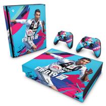 Adesivo Compatível Xbox One X Skin - Fifa 19