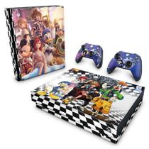 Adesivo Compatível Xbox One X Skin - Kingdom Hearts