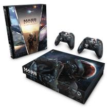 Adesivo Compatível Xbox One X Skin - Mass Effect: Andromeda