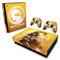 Adesivo Compatível Xbox One X Skin - Mortal Kombat 11