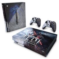 Adesivo Compatível Xbox One X Skin - Star Wars Jedi Fallen Order