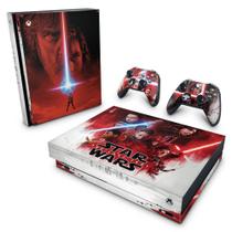 Adesivo Compatível Xbox One X Skin - Star Wars The Last Jedi
