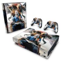 Adesivo Compatível Xbox One X Skin - The Witcher 3 Blood And Wine