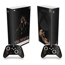 Adesivo Compatível Xbox Series S Vertical Skin - Final Fantasy XVI Edition