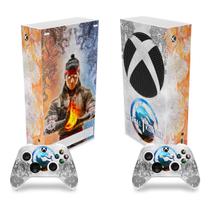Adesivo Compatível Xbox Series S Vertical Skin - Mortal Kombat 1 - Pop Arte Skins