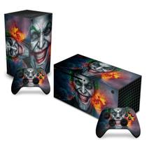 Adesivo Compatível Xbox Series X Horizontal Skin - Coringa Joker