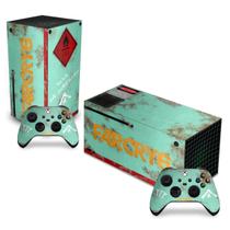 Adesivo Compatível Xbox Series X Horizontal Skin - Modelo 122 - Pop Arte Skins