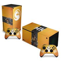 Adesivo Compatível Xbox Series X Horizontal Skin - Mortal Kombat 11