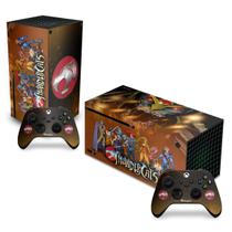 Adesivo Compatível Xbox Series X Horizontal Skin - Thundercats - Pop Arte Skins