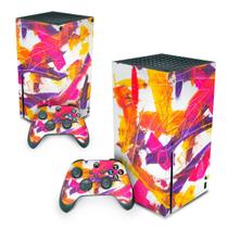 Adesivo Compatível Xbox Series X Skin - Abstrato 103 - Pop Arte Skins