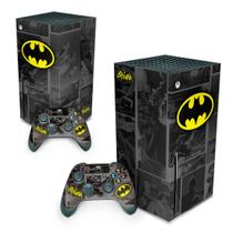 Adesivo Compatível Xbox Series X Skin - Batman Comics