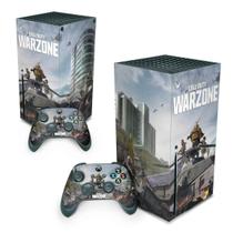 Adesivo Compatível Xbox Series X Skin - Call of Duty Warzone - Pop Arte Skins